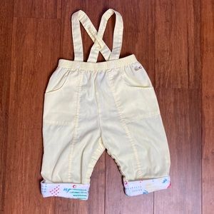 Vintage Lacoste Izod Overalls Boy or Girl 3-6 Months